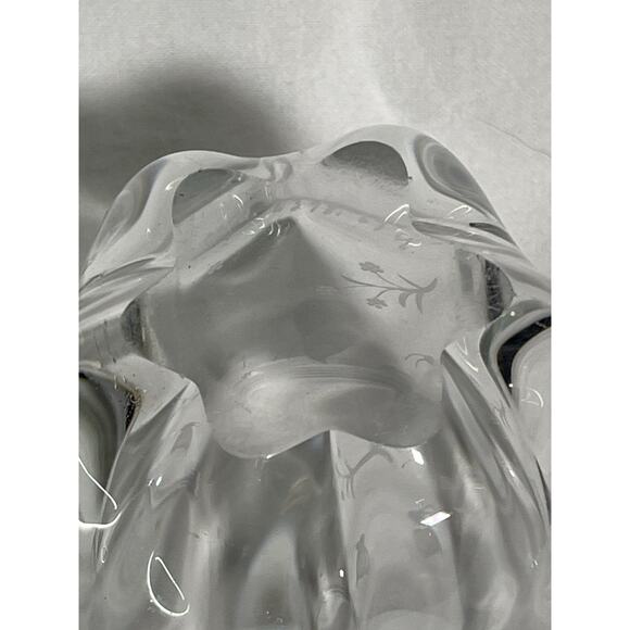 Mid-Century Modern Orrefors Butterfly Vase- Signed and Numbered - Picture 4 of 4